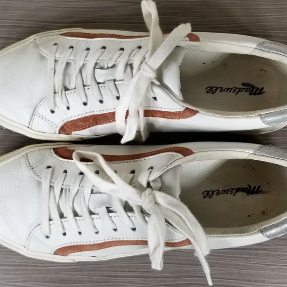Madewell Delia Sidewalk Low Top Sneaker Size 9 - Picture 8 of 10